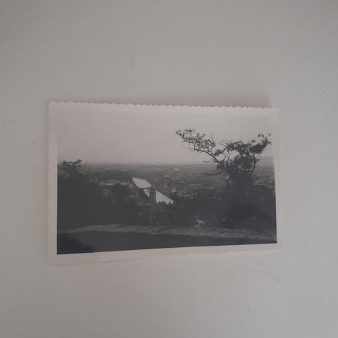 Foto-AK Graz Blick vom Schlossberg.