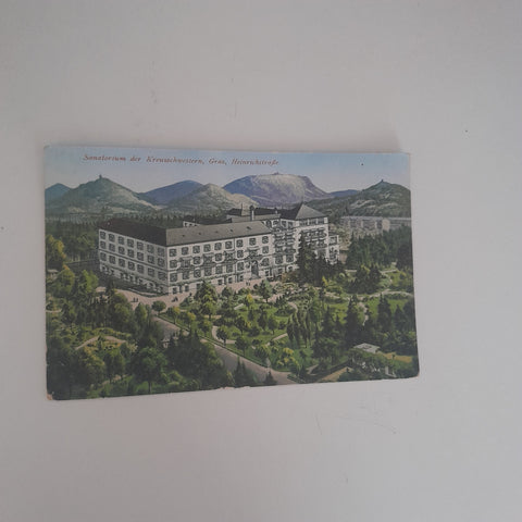 AK Graz. Sanatorium der Kreuzschwestern. Heinrichstraße.