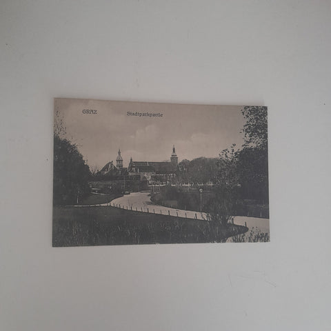 AK Graz Stadtparkpartie. (1922)