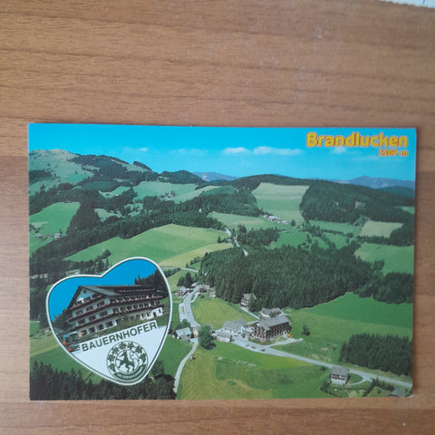 AK Heilbrunn. Brandlucken. Gasthof Bauernhofer.
