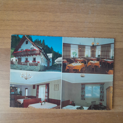 AK Heilbrunn. Gasthof-Pension  R. u. M. Bauernhofer Brandlucken 84.