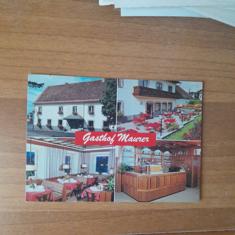 AK Gasthof Maurer. Ludersdorf.