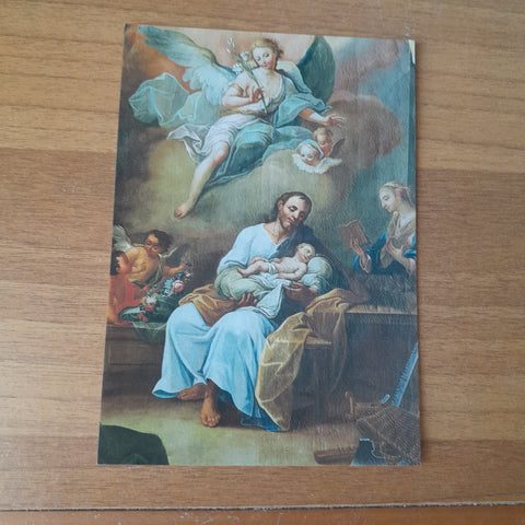 AK Weizbergkirche. Hl. Josef mit Jesus und Maria. (Josef v. Mölck 1771)
