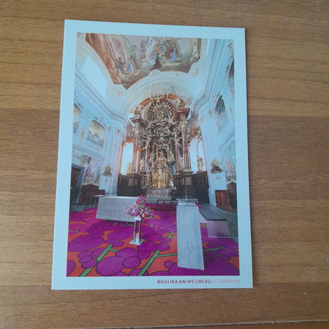 AK Basilika am Weizberg. Altarrraum.