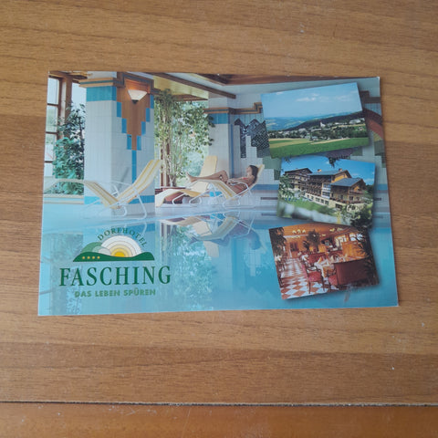 AK Fischbach, Fasching Dorfhotel.