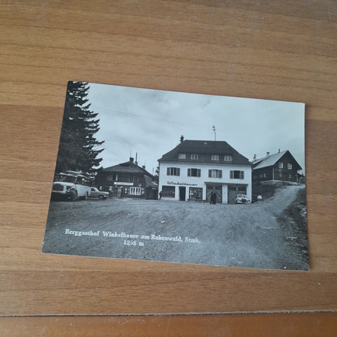 AK Berggasthof Winkelbauer am Rabenwald.