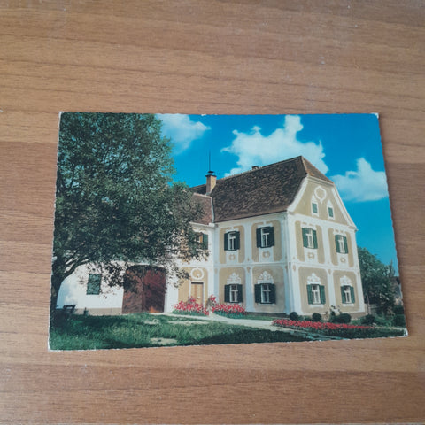 AK Groß Steinbach. Pfarrhof.