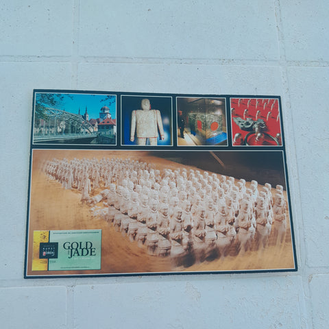 AK Leoben. Sonderausstellung Museumscenter. Goldjade.