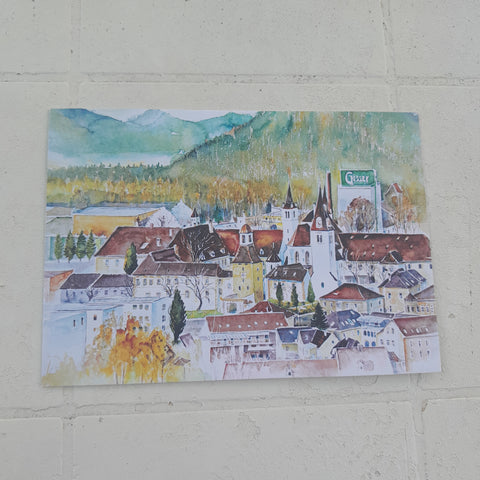 AK Göss vom Kalvarienberg (Robert Potutschnig)