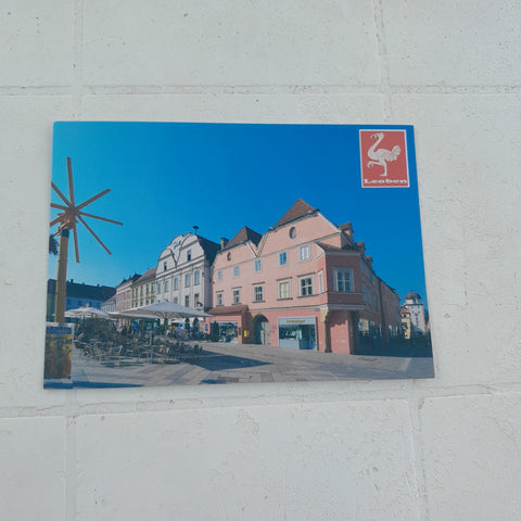 AK Leoben Hauptplatz.