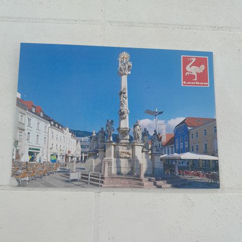 AK Leoben. Pestsäule.