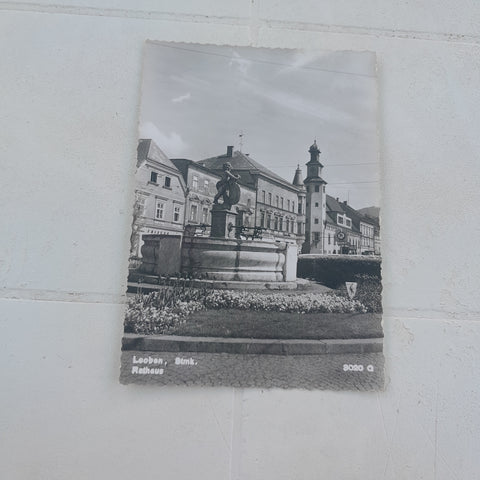 AK Leoben Rathaus.