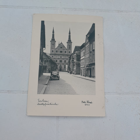 AK Leoben Stadtpfarrkirche.