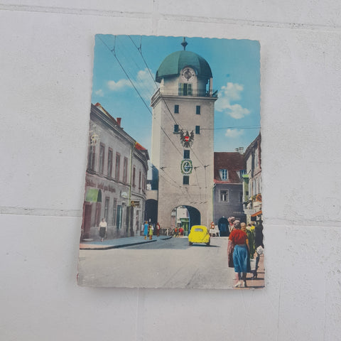 AK Leoben Stadtturm. (1961)