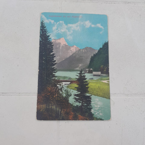 AK Leopoldsteiner See mit Pfaffenstein.