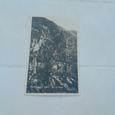 AK Reichenstein über die Stiege. (1924)
