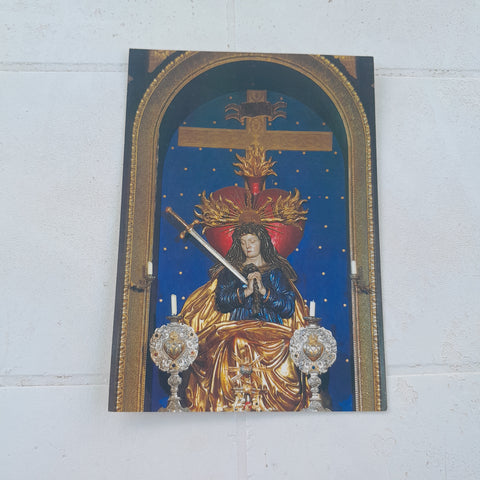 AK Wallfahrtskirche St. Peter-Freienstein. Schmerzhafte Mutter Maria auf Freienstein.