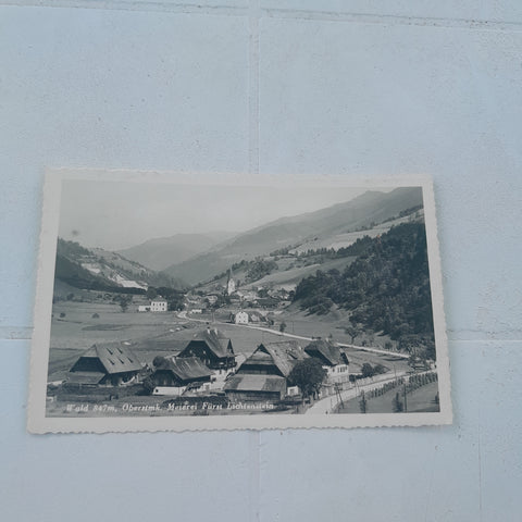 AK Wald. Obersteiermark. Meierei Fürst Liechtenstein (1937)