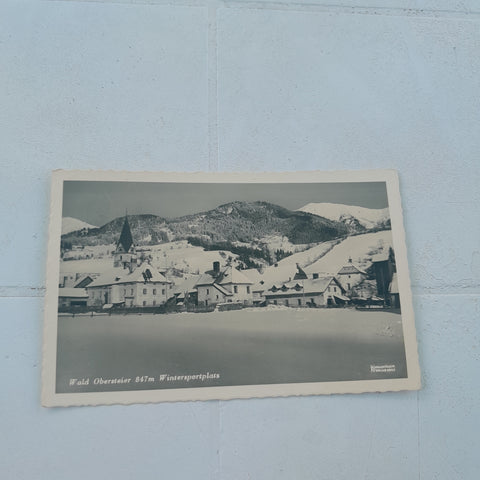 AK Wald. Obersteiermark. (1936)