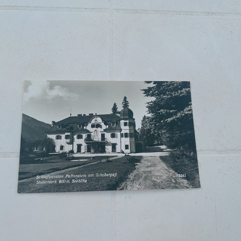 AK Schloßpension Paltenstein am Schoberpaß.