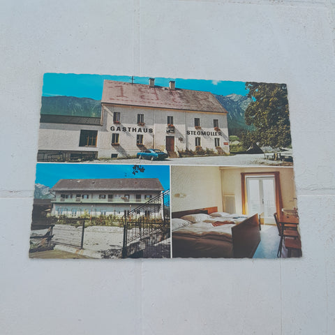 AK Trofaiach. Gasthaus Heinrich und Sofie Stegmüller. Schardorf 15.