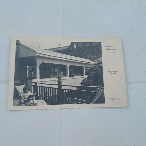 AK Trofaiach. Großgasthof Rottenmann. Liegeterrasse.