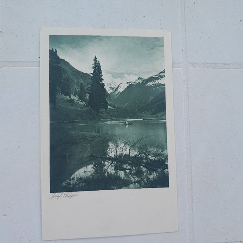 AK Bergseezauber (Garner-See) (J. Träger, Naturfreunde, Wiener Photo-Sektion)