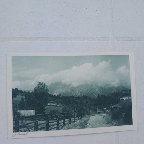 AK Verschleierte Schönheit (Schladminger Untertal) (J. Cermak, Naturfreunde, Wiener Photo-Sektion)