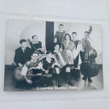Autogrammkarte Ensemble Bratov - Petric. (Handsignierte Widmung auf Rückseite)