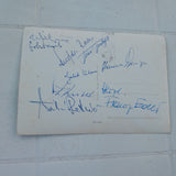 Autogrammkarte Ensemble Bratov - Petric. (Handsignierte Widmung auf Rückseite)