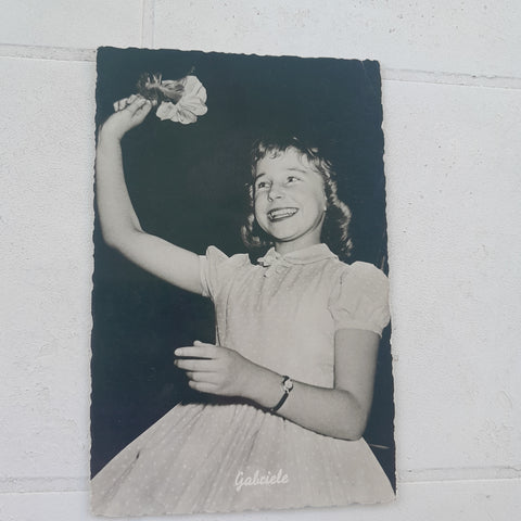 Autogrammkarte Gabriele (Gabriele Clonisch, Susi Ball)