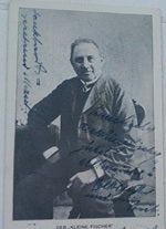 Autogrammkarte Der "Kleine Fischer" ?