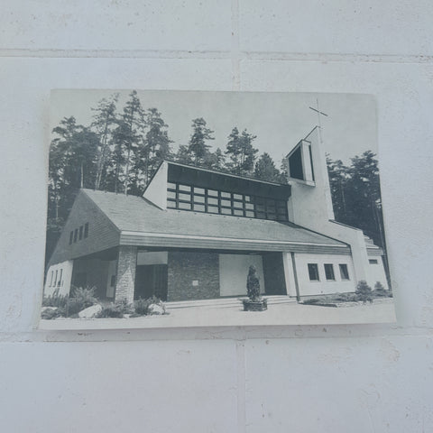 AK Kirche von Niederschöckl. "Jugendtreffen"