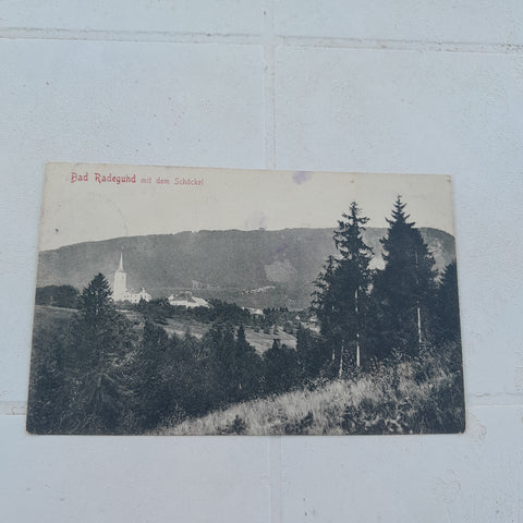 AK Bad Radegund mit dem Schöckel. (1907)
