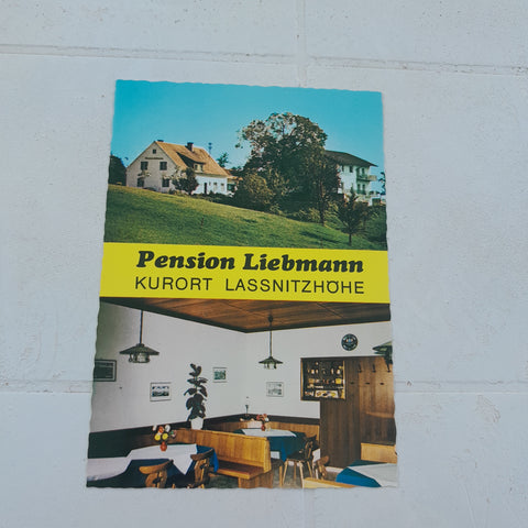 AK Laßnitzhöhe. Pension LIebmann.