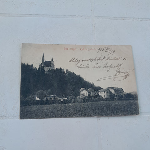AK Strassengel Kurhaus Judendorf. (1900)