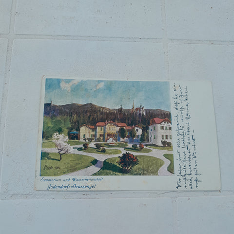AK Judendorf-Strassengel. Sanatorium und Wasserheilanstalt.