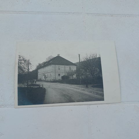 AK Engen Ertl Gasthaus z. Eisenbahner in Judendorf. (1927)