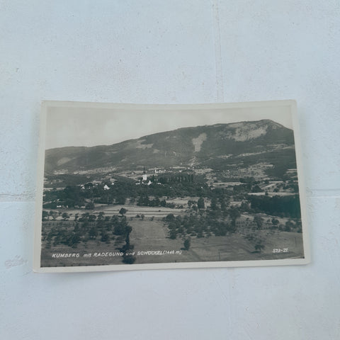 AK Kumberg mit Radegund und Schöckel. (1931-32)