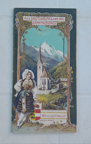 Broschüre Aus Deutschland nach dem Kärntnerlande. Heiligenblut.