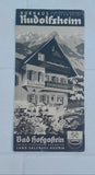 Prospekt Bad Hofgastein. Kurhaus Rudolfsheim.