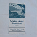 Prospekt Aggsbach-Dorf. Großgasthof L. Bissinger.