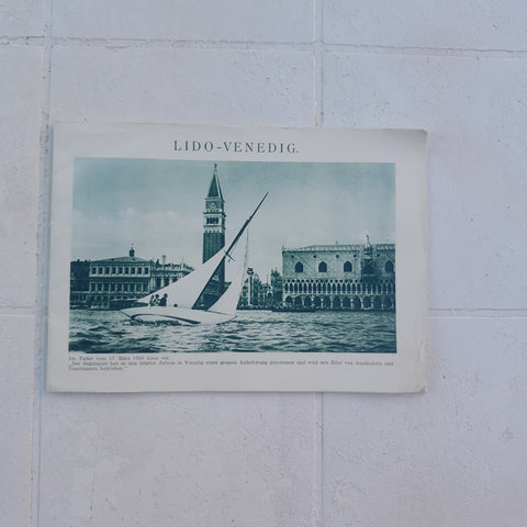 Broschüre Lido Venedig.