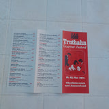 Prospekt Truthahn Goumet Festival. 10-23. Mai 1971. Oberösterreich und Ausseerland.