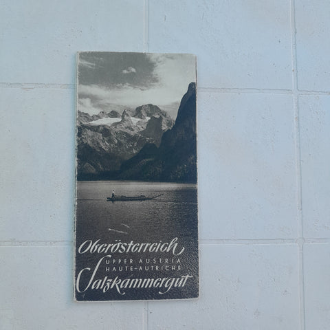 Prospekt Oberösterreich Salzkammergut.