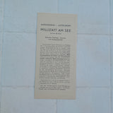 Prospekt Millstatt am See + 2 Beilagen.