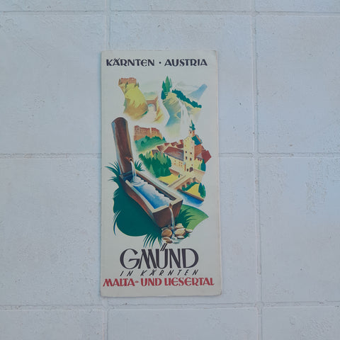 Prospekt Gmünd in Kärnten. Malta- und Liesertal. + Beilage.