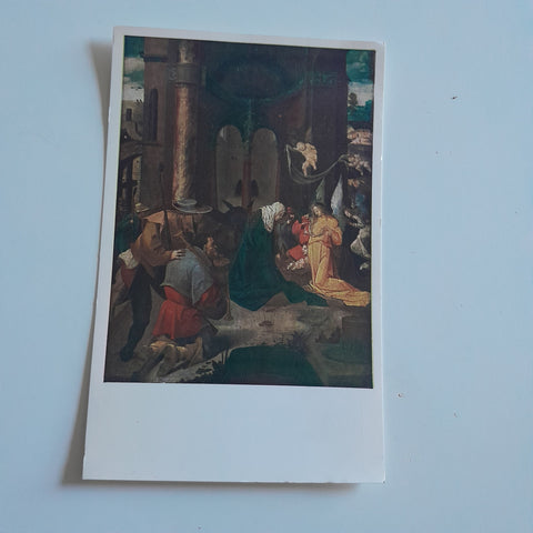 AK Jan Wellensz de Cock: Adoration des Bergers (Anbetung der Hirten)