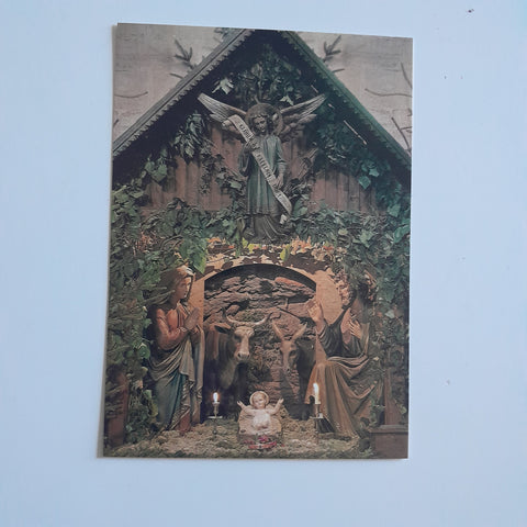 AK Seckauer Weihnachtskrippe.