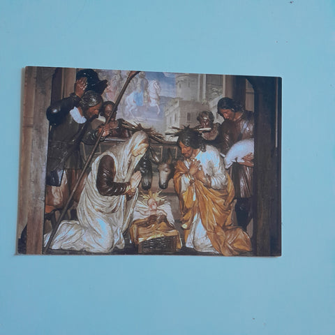 AK Krippenkapelle Festenburg von Johann Fenest und J.C. Hackhofer.